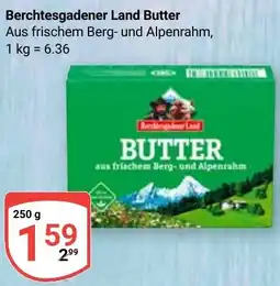 Globus Berchtesgadener Land Butter Angebot