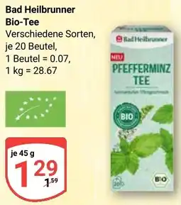 Globus Bad Heilbrunner Bio-Tee Angebot