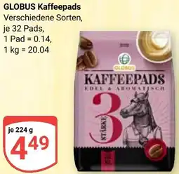 Globus GLOBUS Kaffeepads Angebot
