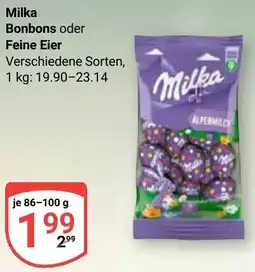 Globus Milka Bonbons oder Feine Eier Angebot