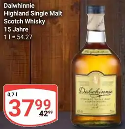 Globus Dalwhinnie Highland Single Malt Scotch Whisky 15 Jahre Angebot