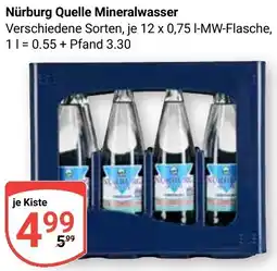 Globus Nürburg Quelle Mineralwasser Angebot