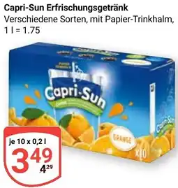 Globus Capri-Sun Erfrischungsgetränk Angebot