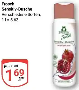 Globus Frosch Sensitiv-Dusche Angebot