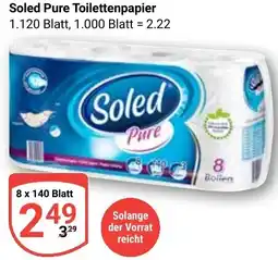 Globus Soled Pure Toilettenpapier Angebot