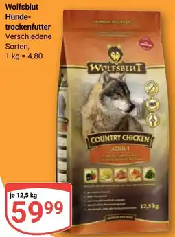 Globus Wolfsblut Hundetrockenfutter Angebot