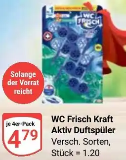 Globus WC Frisch Kraft Aktiv Duftspüler Angebot