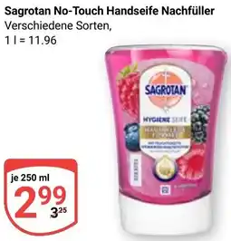 Globus Sagrotan No-Touch Handseife Nachfüller Angebot