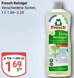 Globus Frosch Reiniger Angebot