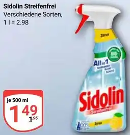 Globus Sidolin Streifenfrei Angebot