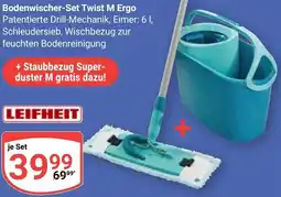 Globus LEIFHEIT Bodenwischer-Set Twist M Ergo Angebot
