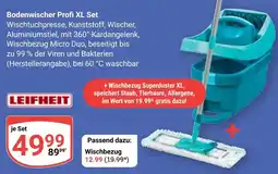 Globus LEIFHEIT Bodenwischer Profi XL Set Angebot