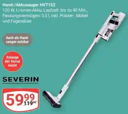 Globus SEVERIN Hand-/Akkusauger HV7152 Angebot