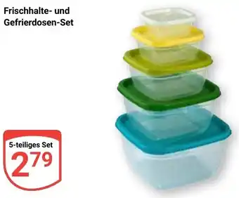 Globus Frischhalte und Gefrierdosen-Set Angebot