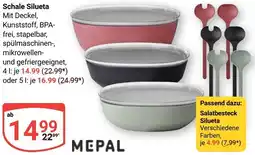 Globus MEPAL Schale Silueta Angebot