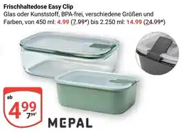 Globus MEPAL Frischhaltedose Easy Clip Angebot
