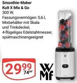 Globus MWF Smoothie-Maker Kult X Mix & Go Angebot