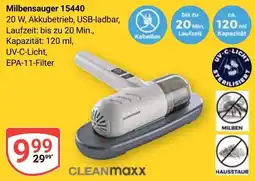 Globus CLEANmaxx Milbensauger 15440 Angebot