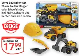 Globus Volvo Baustellen-Set DICKIE TOYS Angebot