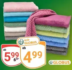 Globus GLOBUS Frottier-Handtuch Uni oder Jacquard Angebot