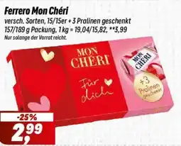 Simmel Ferrero Mon Chéri Angebot