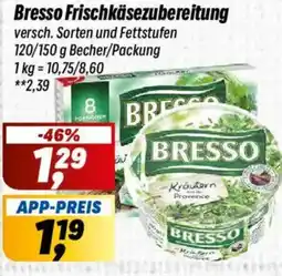 Simmel Bresso Frischkäsezubereitung Angebot