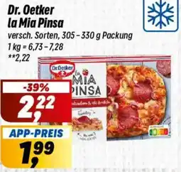 Simmel Dr. Oetker la Mia Pinsa Angebot