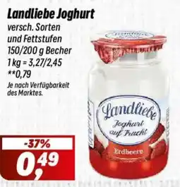 Simmel Landliebe Joghurt Angebot