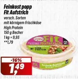 Simmel Feinkost popp Fit Aufstrich Angebot