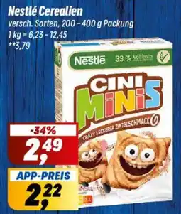 Simmel Nestlé Cerealien Angebot