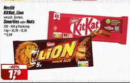 Simmel Nestlé KitKat, Lion Smarties oder Nuts Angebot
