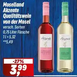 Simmel Moselland Akzente Qualitätswein von der Mosel Angebot