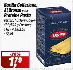 Simmel Barilla Collezione, Al Bronzo oder Protein+ Pasta Angebot