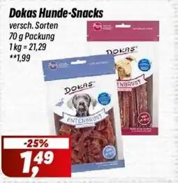 Simmel Dokas Hunde-Snacks Angebot