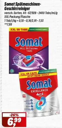 Simmel Somat Spülmaschinen- Geschirrreiniger Angebot