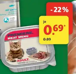Fressnapf PREMIERE Meat Menu Nass- und Trockennahrung für Katzen Angebot