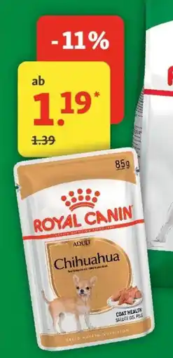 Fressnapf Royal Canin Nass- und Trockennahrung für Hunde Angebot