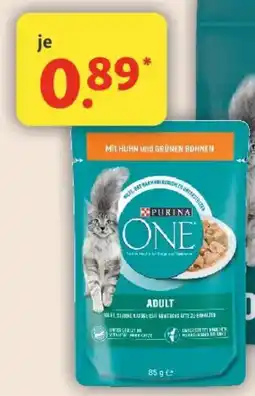 Fressnapf Purina One Nass- und Trockennahrung für Katzen Angebot