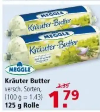 Multi Markt Meggle Kräuter Butter 125g Angebot