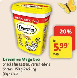 Fressnapf Dreamies Mega Box Angebot