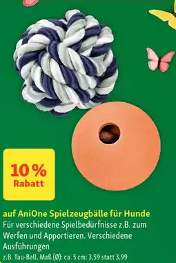 Fressnapf auf AniOne Spielzeugbälle für Hunde Angebot