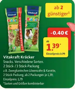 Fressnapf Vitakraft Kräcker Angebot