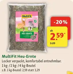 Fressnapf MultiFit Heu-Ernte Angebot