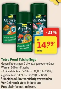 Fressnapf Tetra Pond Teichpflege Angebot