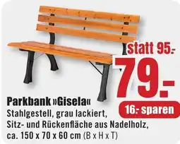 B1 Discount Baumarkt Parkbank Gisela Angebot