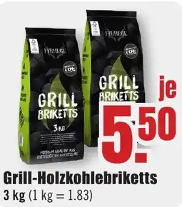 B1 Discount Baumarkt Grill-Holzkohlebriketts Angebot