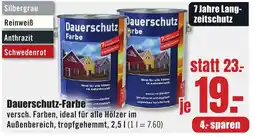 B1 Discount Baumarkt Dauerschutz-Farbe Angebot
