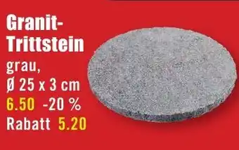 B1 Discount Baumarkt Granit- Trittstein Angebot