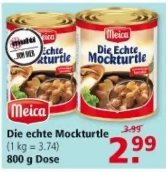 Multi Markt Meica Die echte Mockturtle 800g Angebot