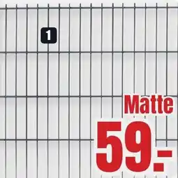 B1 Discount Baumarkt Doppelstabmatte 200 x 180 cm Angebot